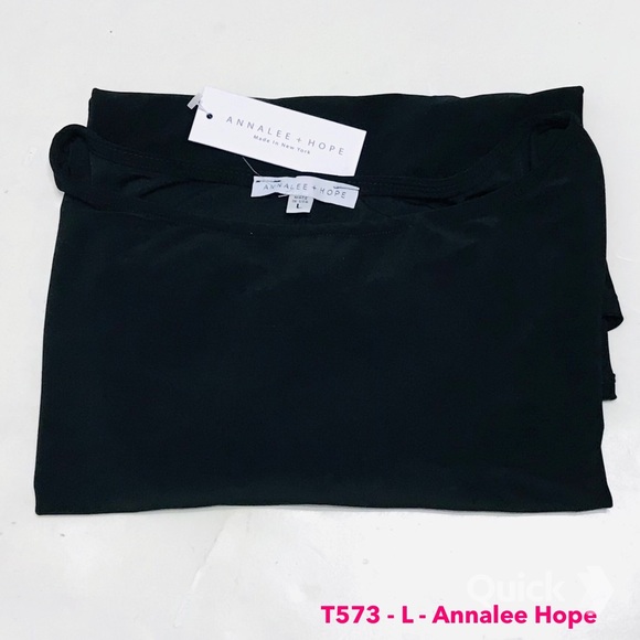 L - NWT Annalee + Hope Long Sheer Sleeve Top - Picture 9 of 9